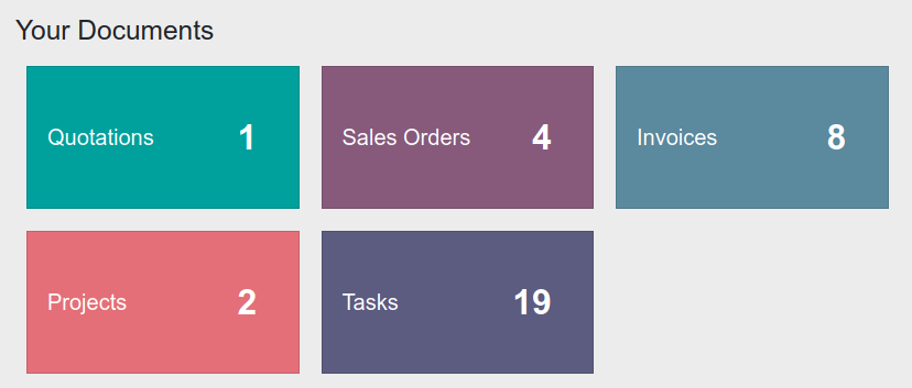 Metro Style Portal Page