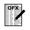 Import OFX Bank Statement