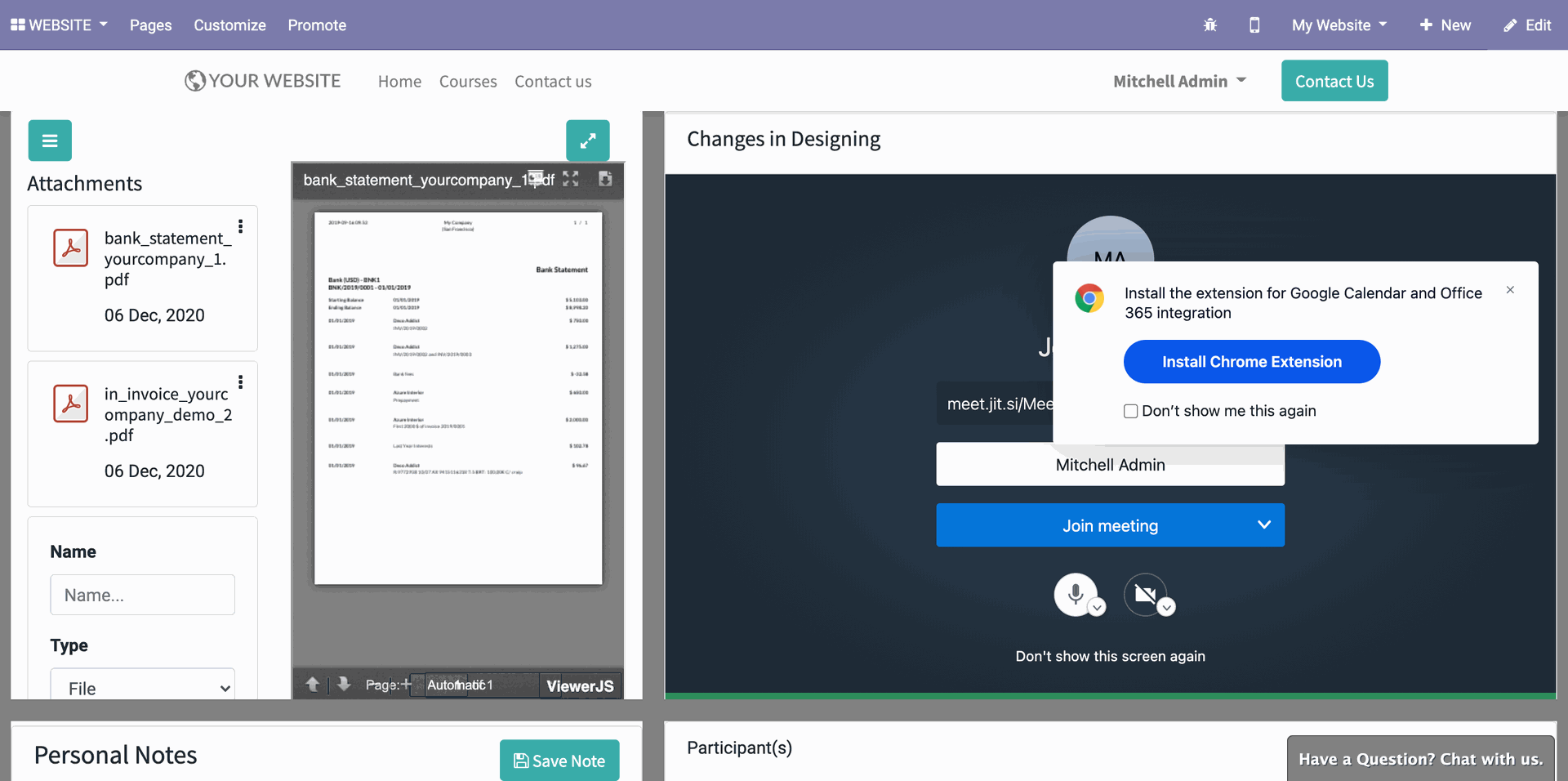 Video Conference With JITSI And BigBlueButtons