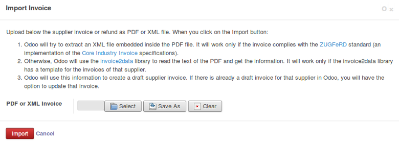 Account Invoice Import