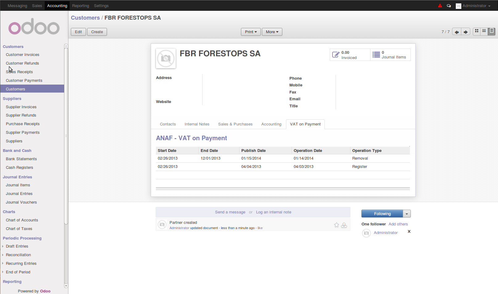 Romania - VAT on Payment