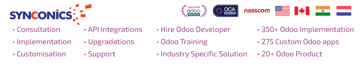 Synconics Technologies Pvt. Ltd, Synconics Technologies : Odoo Official Partner | Odoo Expert
