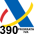 AEAT - Prorrata de IVA 390