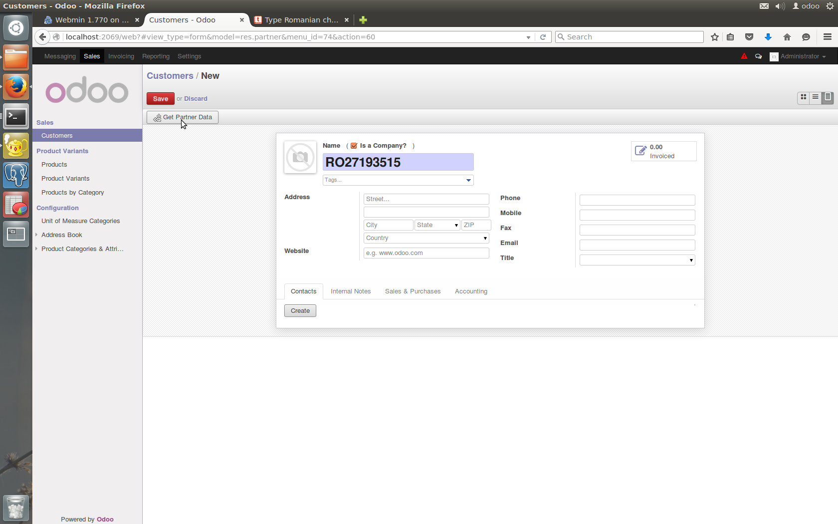 Romania - Partner Create by VAT